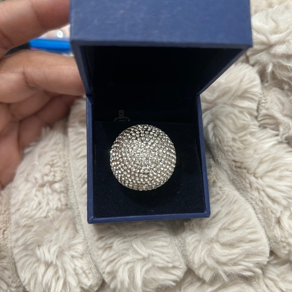 Swarovski Dome Cocktail Ring - Picture 3 of 9